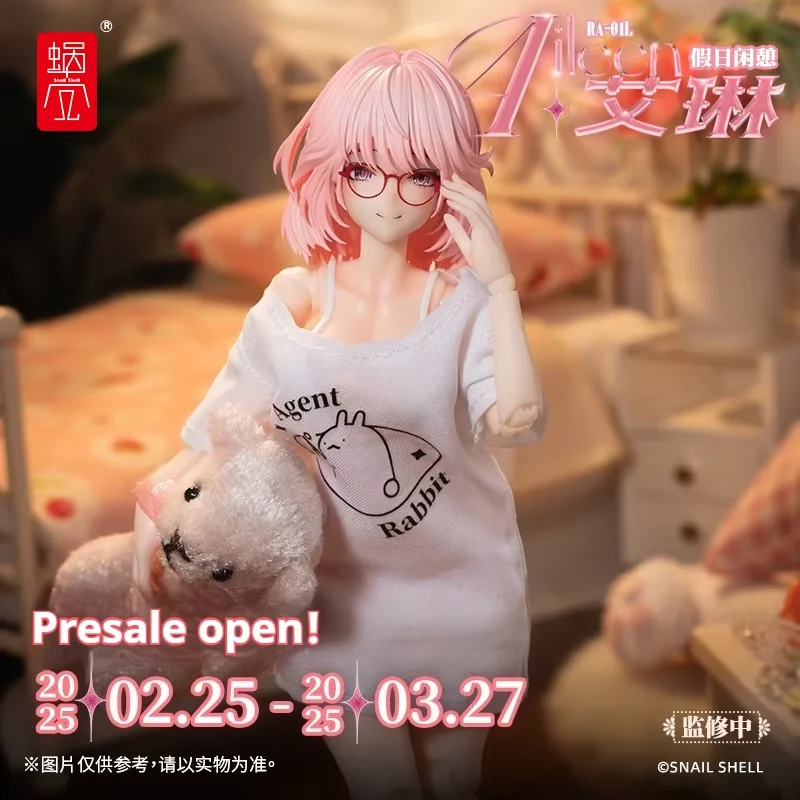 

Оригинальная фигурка ракушки улитки Aileen Rabbit Girl, бикини для отдыха, домашний наряд, модель для отдыха, коллекция кукол, игрушка, Рождественский подарок