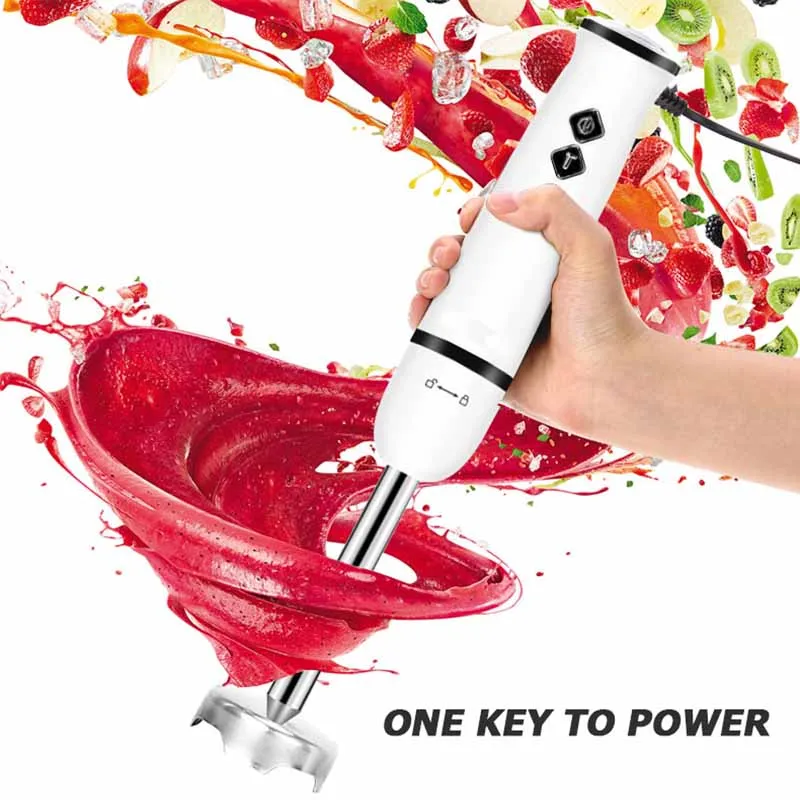 Food Blender 4 in 1 Hand-held Mixers Multi-Function Meat Grinder Mixers Electric Whisk Mixed Kitchen Crusher Equipment