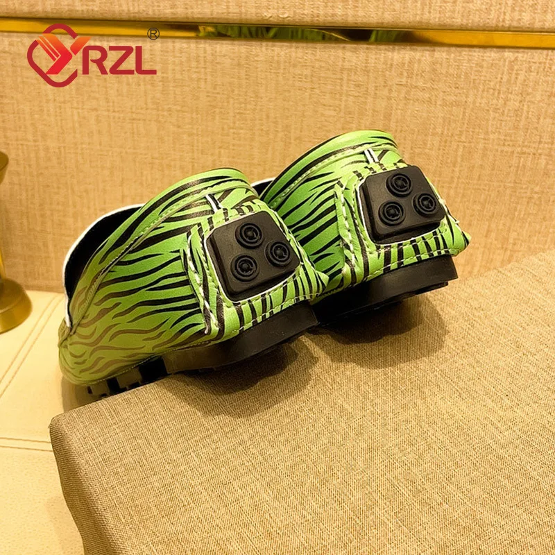 YRZL Men White Loafers Tassel Casual Luxury Men Shoes Handmade PU Leather Moccasins Light Breathable Slip on Boat Shoes for Men
