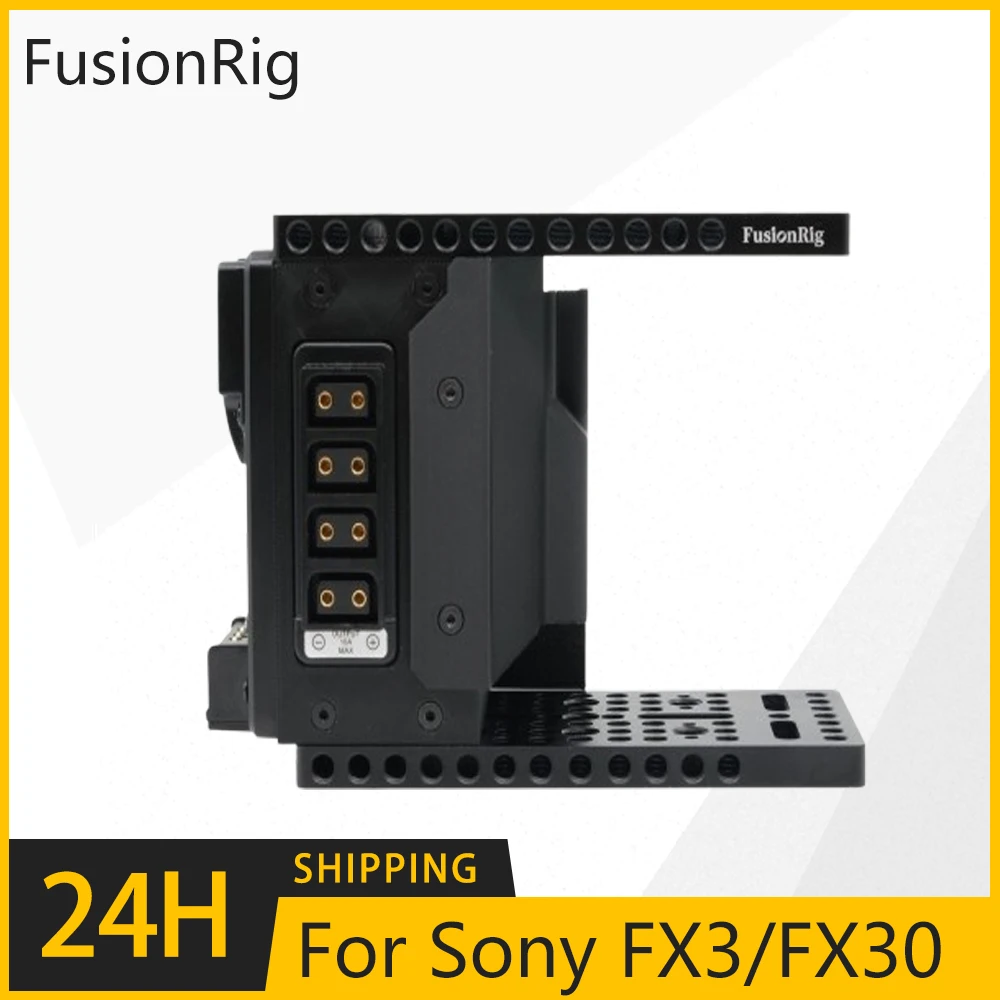 FusionRig For Sony FX3/FX30 Camera Cage Expansion Module cineback