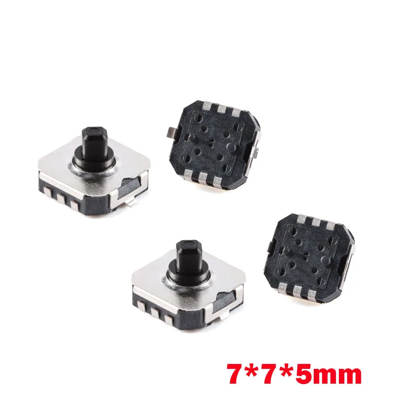 10PCS/2Pcs Five Way Switch 7X7 SMD For Mobile Navigation Keys Mobile Switch to Multi-directional Switch 7*7mm 7*7*5mm