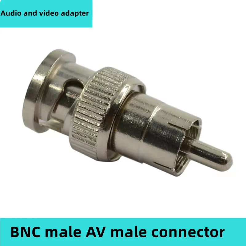 BNC video adapter Q9 connector to AV lotus connector RCA male audio video adapter BNC to AV connector 10PCS