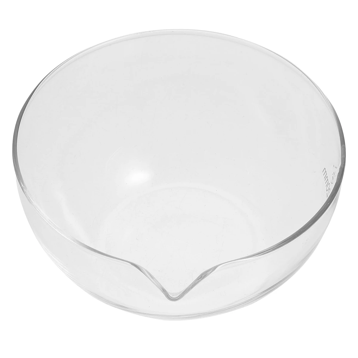 

Glass Round Evaporating Dish Multi Functional Evaporating Basin Laboratory Tool Spout Pouring Container Laboratory Tool