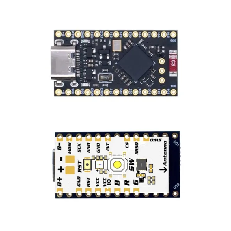 ABLK 6X Chrysalis Promicro Module Promicro NRF52840 + (LSM6DSV + QMC6309 ) Module For Slimevr Tracker And Smol Slime Tracker view 5