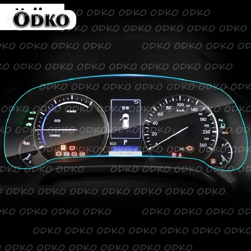 

Для Lexus RX 300 350 450h 2016-2020 автомобильная внутренняя приборная панель мембранный ЖК-экран защитная пленка из ТПУ против царапин