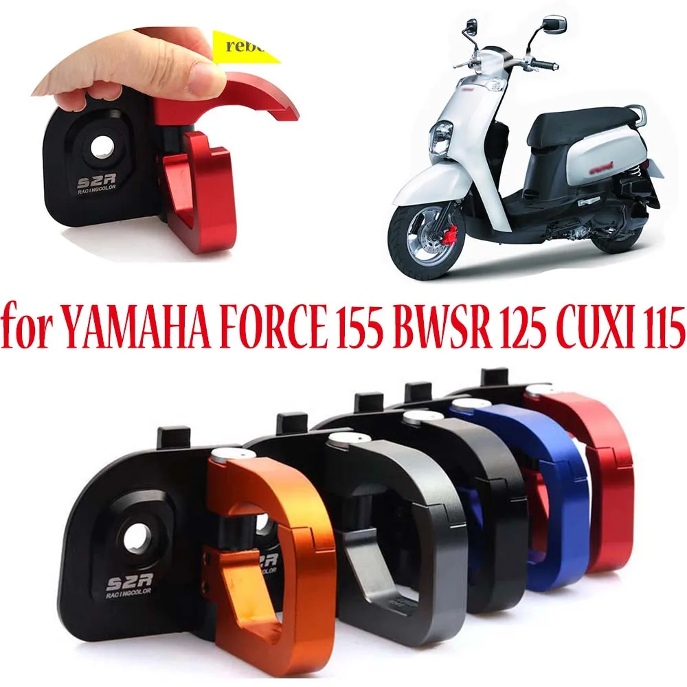 Motorcycle Hook Foldable Storage Hook Crotchet Luggage Bag Bottle Hook Helmet Hook for YAMAHA FORCE 155 BWSR 125 CUXI 115