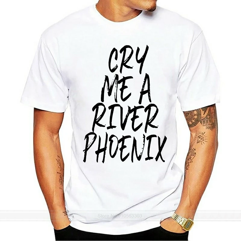 Timberlake T Shirt Cry Me A River Phoenix T-Shirt Man Cute Tee Shirt Graphic Cotton Short Sleeve Tshirt