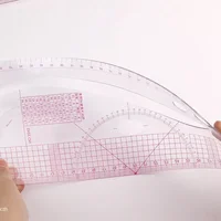 6-Piece French Curve Ruler Set - Flexible Tailoring Templates for Dressmaking, Pattern Drafting & DIY Sewing Projects 3