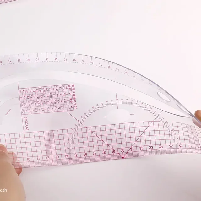 6-Piece French Curve Ruler Set - Flexible Tailoring Templates for Dressmaking, Pattern Drafting & DIY Sewing Projects 3 6-Piece French Curve Ruler Set - Flexible Tailoring Templates for Dressmaking, Pattern Drafting & DIY Sewing Projects 3