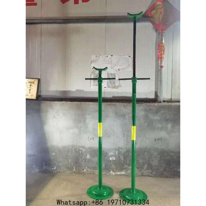 Lift safety bracket strut, transmission bracket, safety rack, lift car hoist safety support