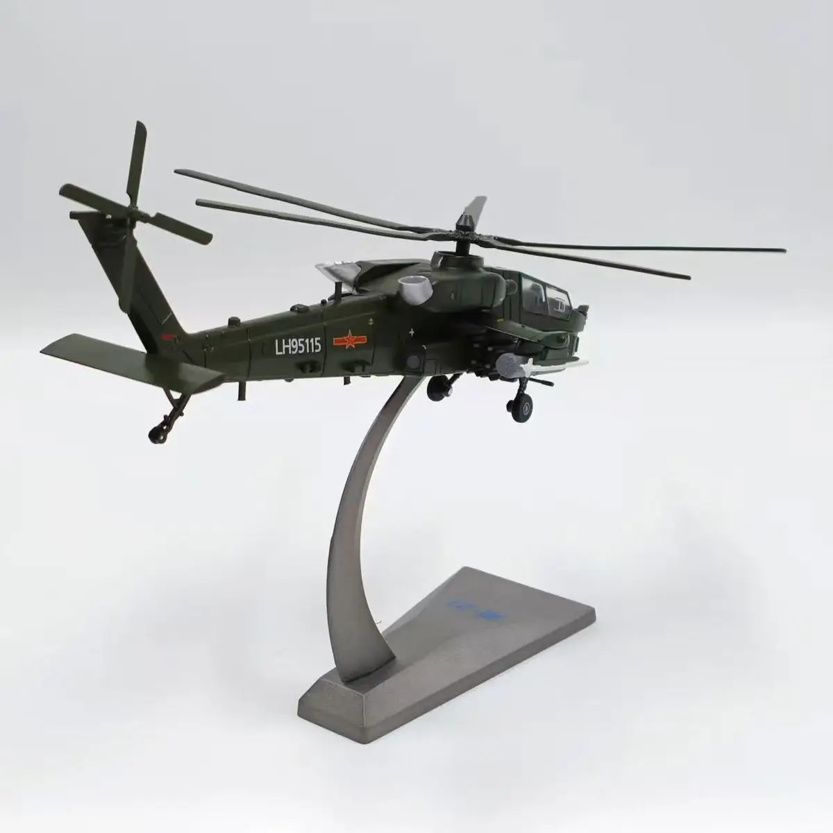 1/72 Scale China Z-21 Z21 Armored Helicopter Aircraft Model Simulation Alloy Diecast Airplanes Static Display Collection Gifts