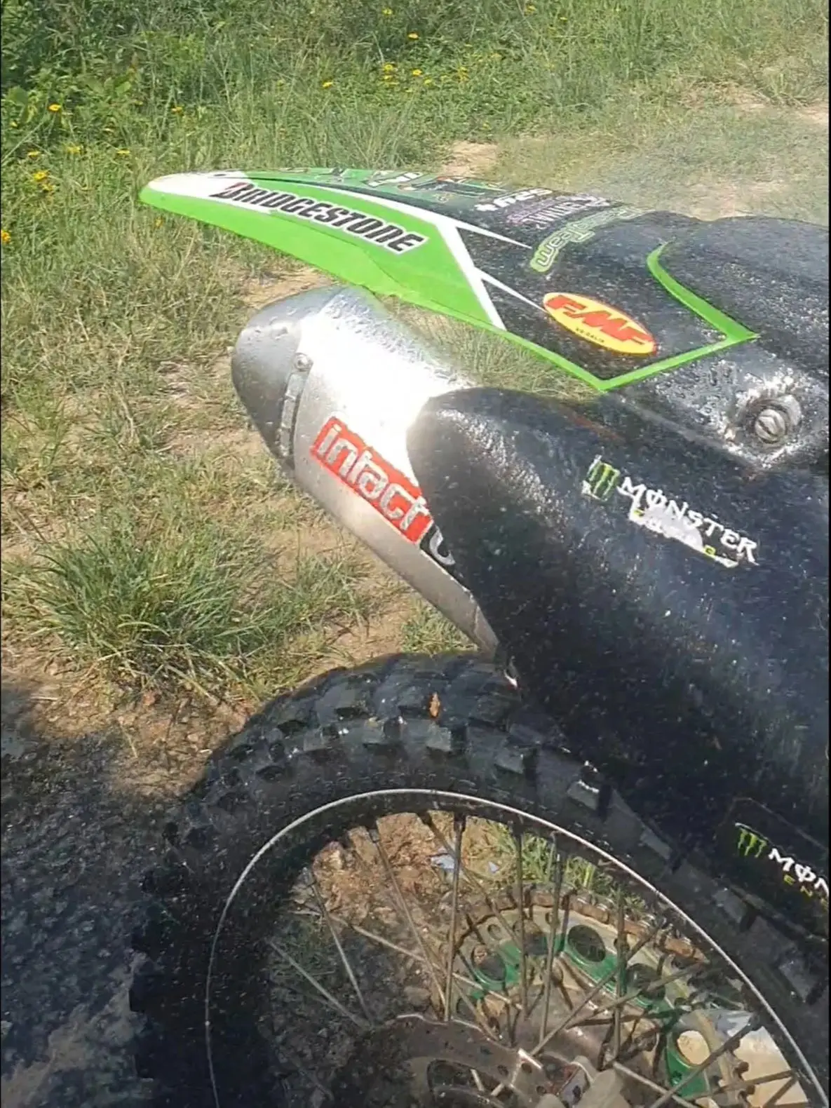 Tłumik wydechu motocyklowego RS, modyfikowany, pasuje do FMF KLX EXC S5 NC450 Magician WR250 - Poprawa wydajności dla motocyklistów, uniwersalny 51MM — 2