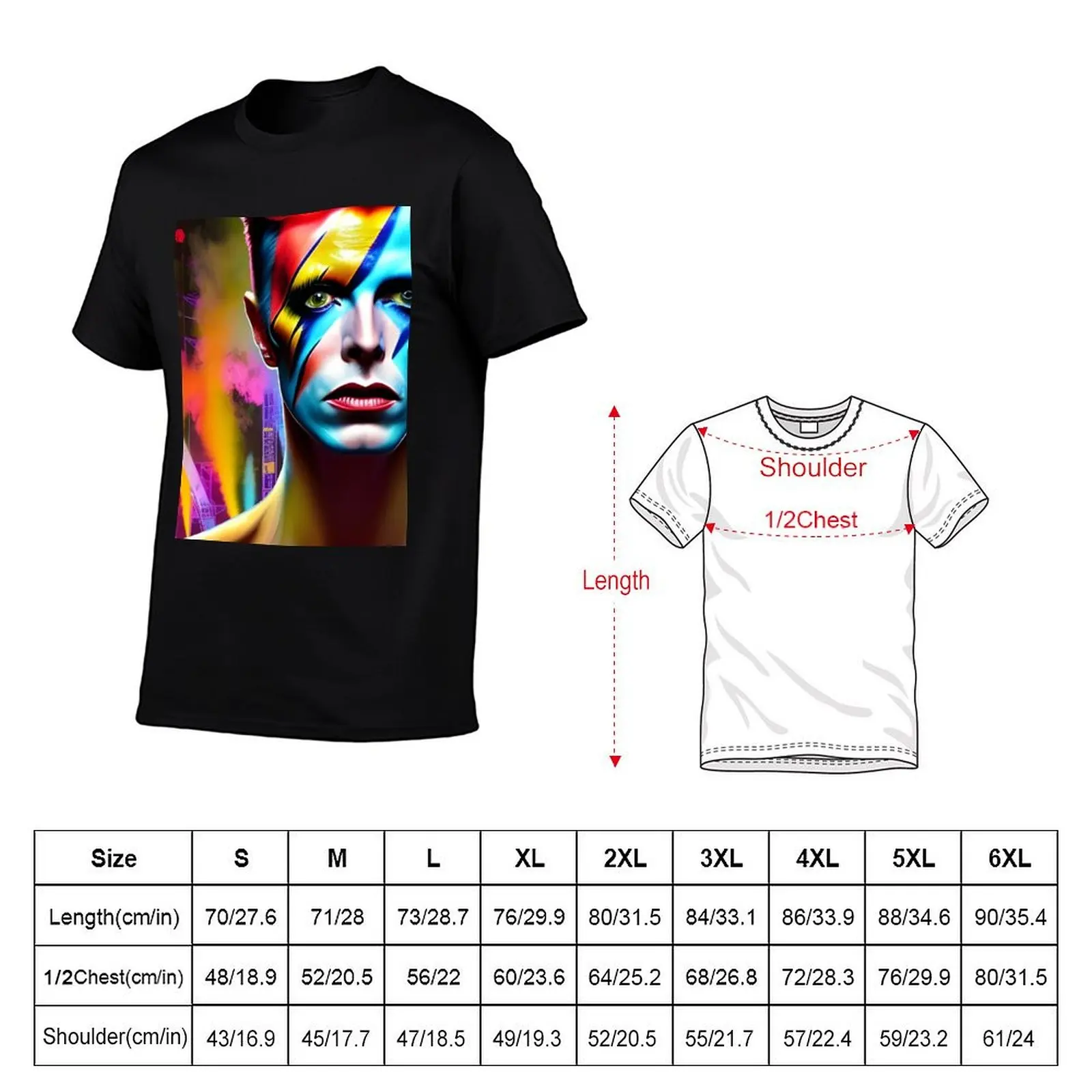 Ziggy Stardust T-Shirt new edition vintage anime shirt boys whites men t shirt