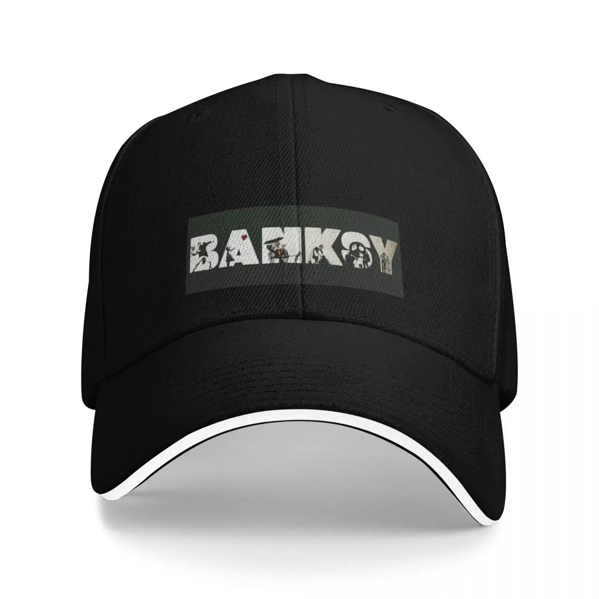 

Banksy most famous graffiti artist Baseball Cap men's big size hat Beach Outing Caps For Men Women's