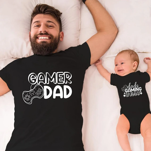 Camisa divertida para papa e hijo camisas a juego juego de papa e hijo nuevo papa AliExpress