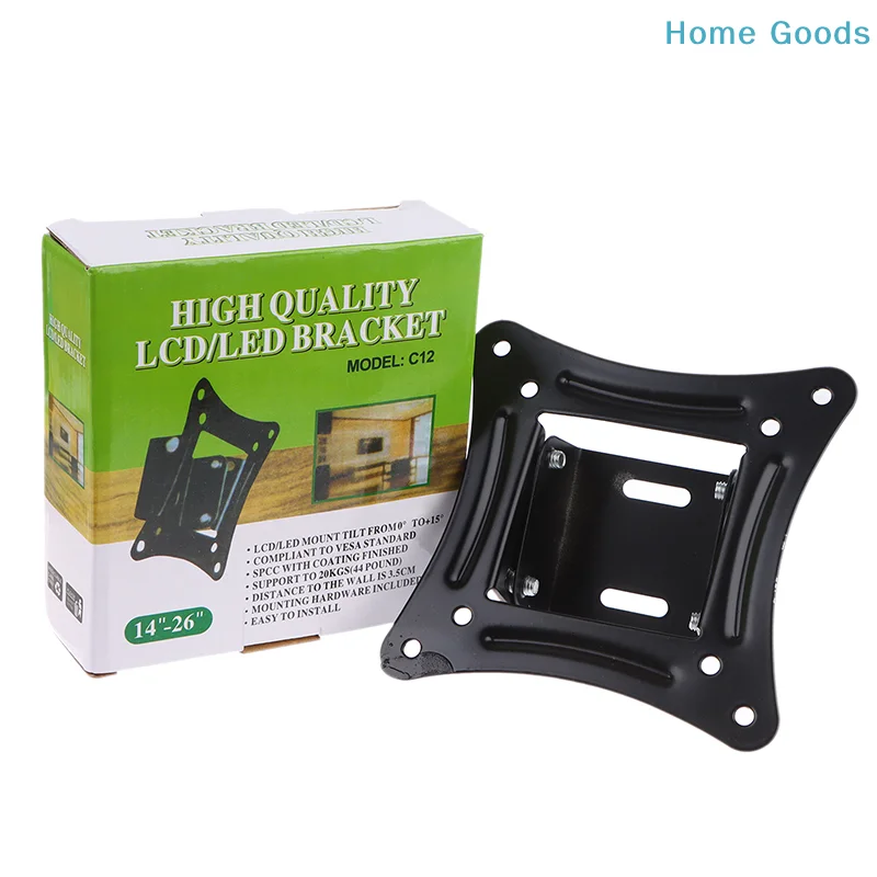 1 takım 14-27 inç TV askı apar - Flat Panel Mount Tilt incelemesi ve fiyatı