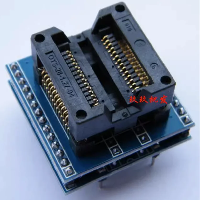Clearance Sales SOP28 to DIP28 conversion seat 300mil ultra-wide programming seat gold-plated test seat