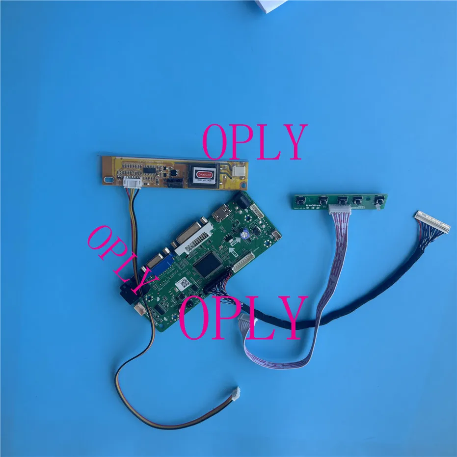 HDMI-compatible VGA DVI M.NT68676 Controller Board kit for CLAA154WB05AN 1280*800 LED LCD panel screen monitor 15.4inch 1CCFL AV