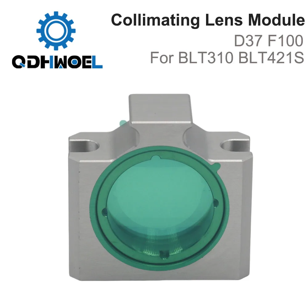 BOCI BOCHU Laser Cutting Head Collimating Lens Module D37 F100 Focusing Lens With Drawer Holder For BLT310 BLT421S