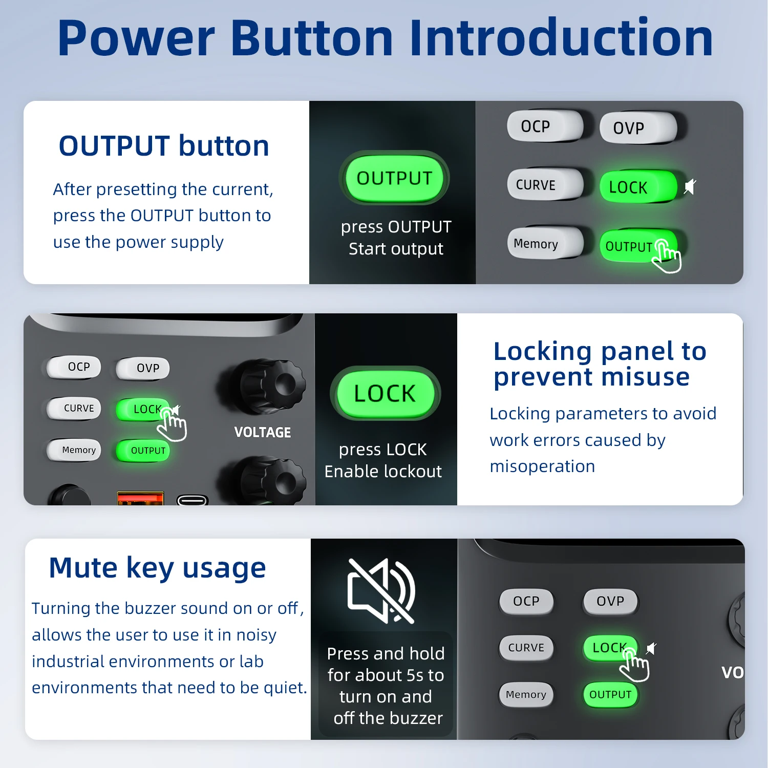Fonte de alimentação DC regulada por comutação ajustável KUAIQU para carregamento/fonte de alimentação/testagem/arco e desenvolvimento com software