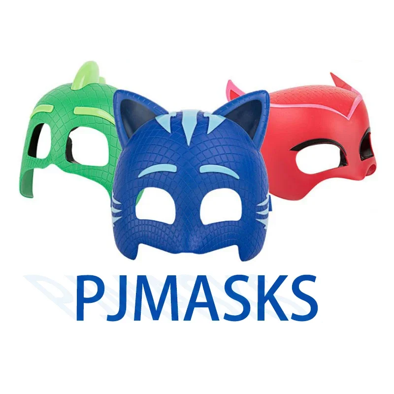 PJ Masks Wristband Party Mask Cartoon Anime PVC Material for Birthday Gift Boys and Girls Halloween Cosplay Costumes Gift