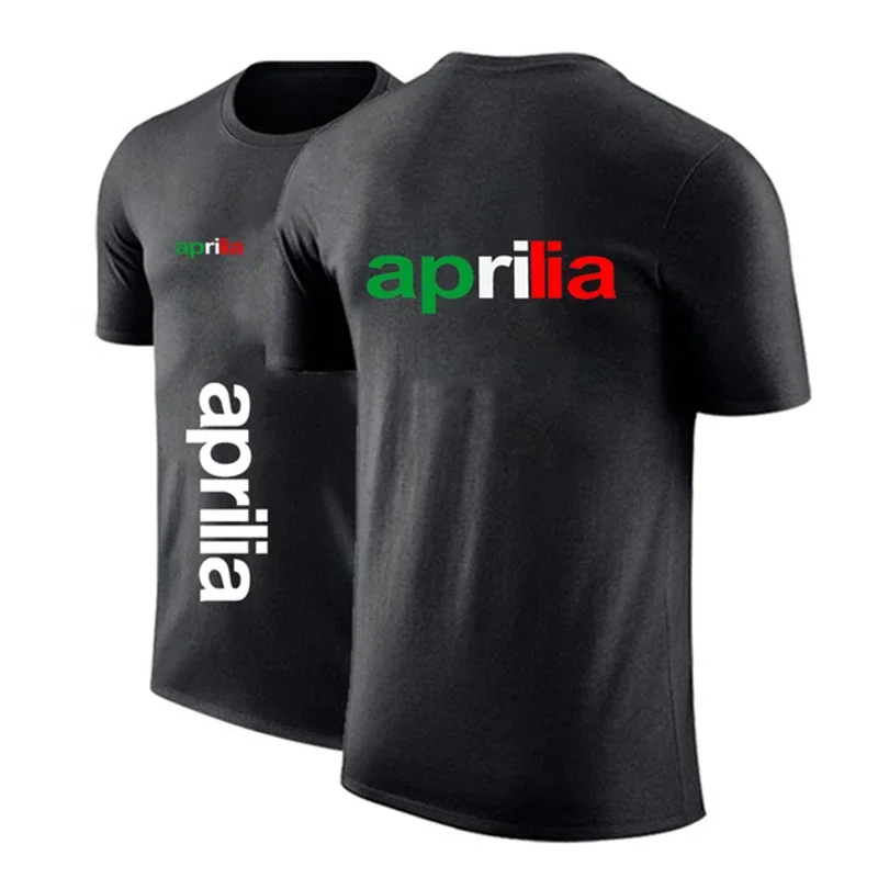 Outdoor Motorcycle Sportswear Summer Quick Dry Material T Shirt For Men Fashion 3D Letter Print T-Shirts Oversized Short Sleeve