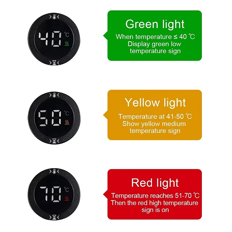 Tandheelkundige harsverwarmer voor verwarming, verzachting van tandheelkunde, composietmateriaal, timergestuurde temperatuurweergave met 8 verwarmingsslots