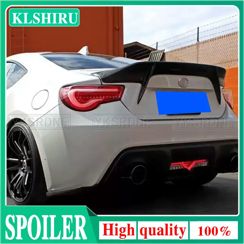 car-styling Carbon Fiber Rear Trunk Spoiler Wing For Toyota GT86 Subaru BRZ Scion FR-S spoiler