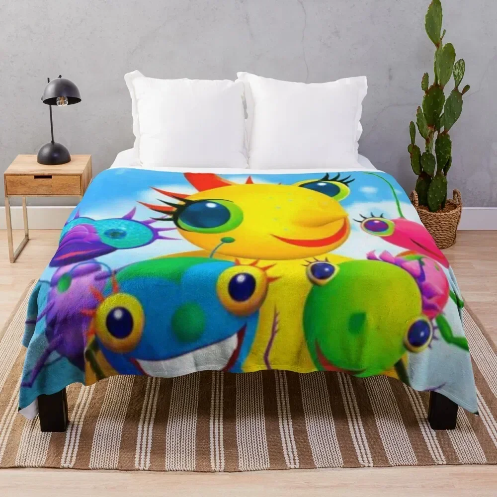 

Miss Spiders Sunny Patch Friends Throw Blanket Multi Use Warm Blanket for Living Room Bedroom