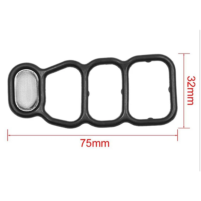 20X прокладка электромагнитного клапана VTEC, уплотнение фильтра золотника 05-07 для Honda Accord Odyssey V6 15826-RDV-J01