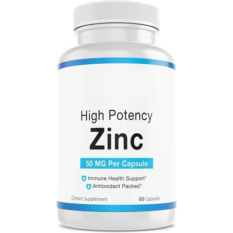 

Zinc is a highly effective, skin friendly vitamin, immune support supplement, and antioxidant, available in 60 capsules