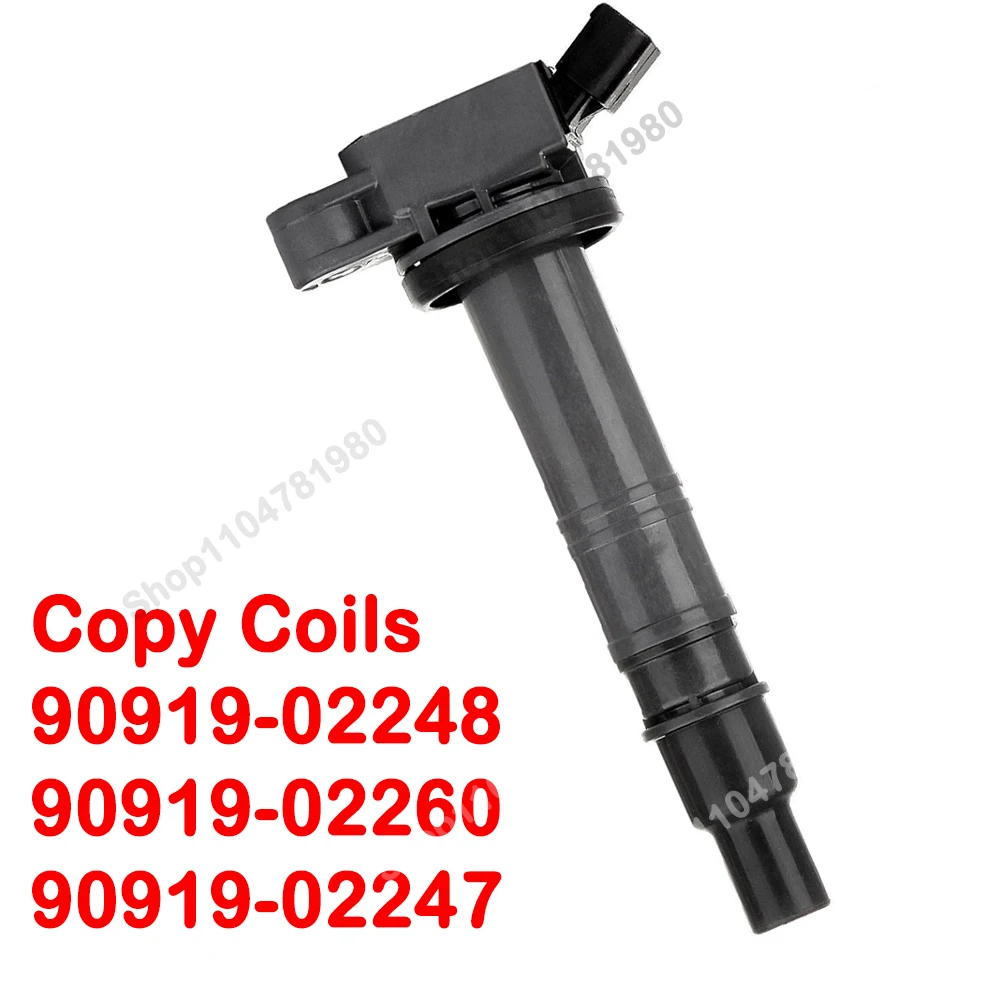 

Ignition Coil 90919-02248 90919-02260 for Toyota RAV 4 RAV4 Camry Avensis Fortuner Prado FJ Cruiser 90919-02247 U5090 48278