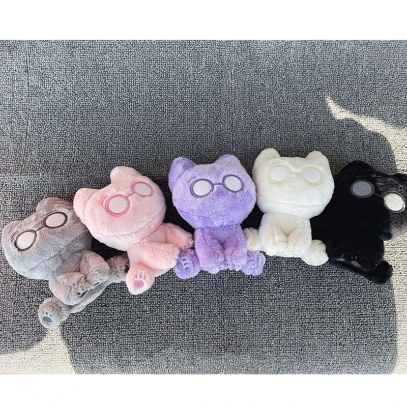 New Kpop KKAMAEORKK Cute Plush Purple Pink Keychain Beauty Fans Gifts