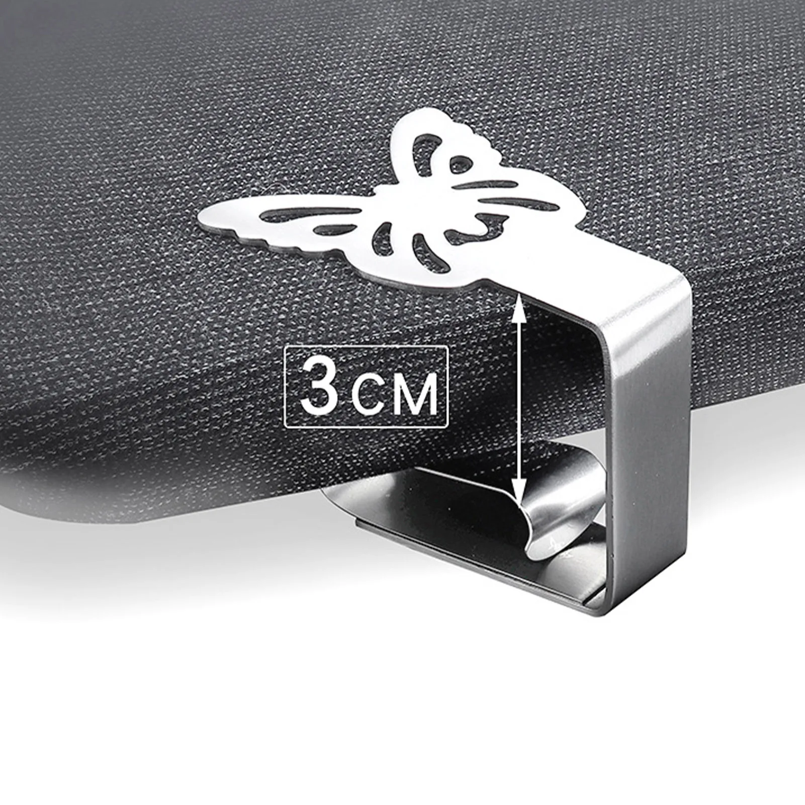 1Pcs Stainless Steel Tablecloth Tables Cover Clips Holder Cloth Clamps Outdoor Camping Party Table Cover Clip Home Supplies