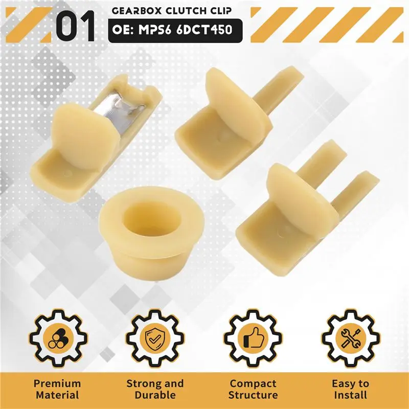 A54K-1Set Automatic Gearbox Clip Kit 6DCT450 MPS6 Transmission Clutch Repair Parts Clip Kit For Land Rover Volvo Ford Mondeo