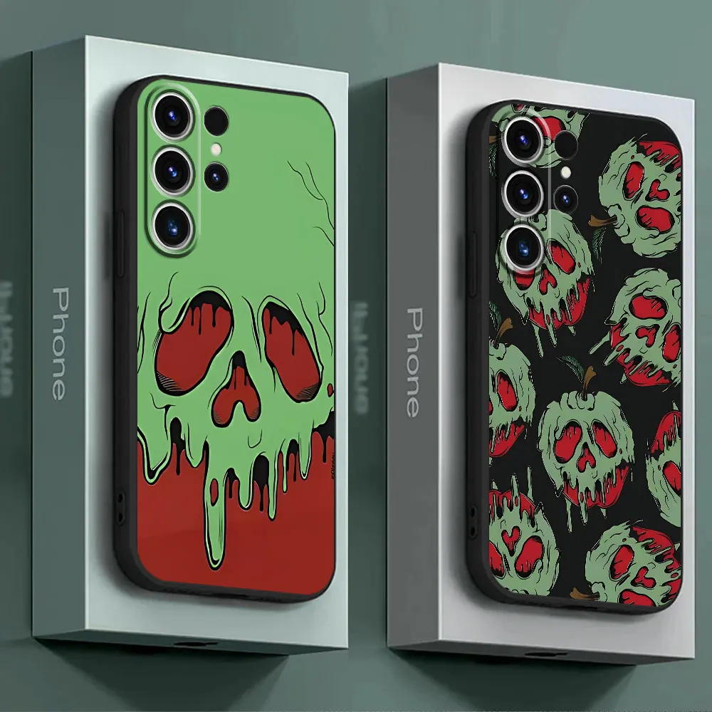 Funda Disney Villain Witch Queen Black Soft Cover Phone Case for Samsung Galaxy S23 Ultra S22 Plus S21 FE S24 Ultra S21 5G S20