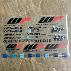 NEW WP Motorcycle Shocker Stickers WP Suspension Fork Damper Decal MotorBike Accessories For Ktm Duke390 790 1290