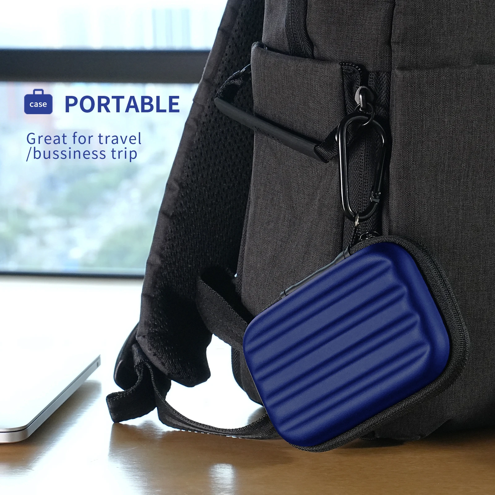 Custodia da trasporto Yinke compatibile con Samsung T7 Shield/T7/T7 Touch SSD portatile Hard EVA custodia protettiva da viaggio portatile