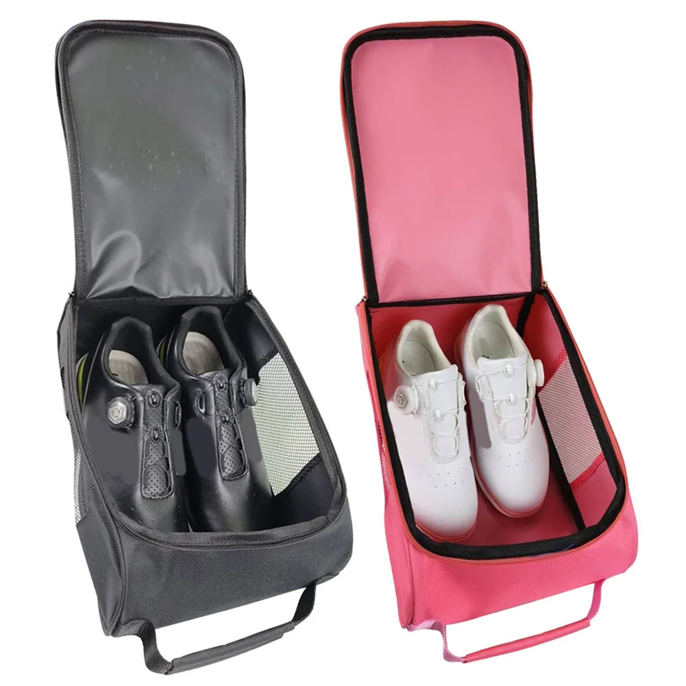 

For Golf Equipment Comfortable Carrying Golf Shoe Bag Golf Course Outdoor Activities 33x22x15cm Easy Transportation
