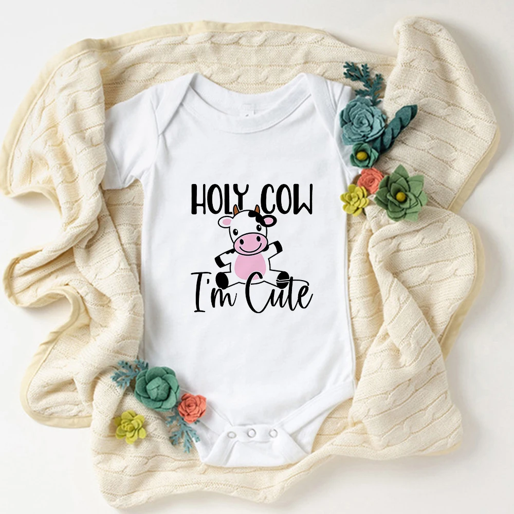 I Love U Grappige Corgi Print Baby Boy Meisje Kleding Cartoon Harajuku Peuter Bodysuits Plus Size 0-24 Maanden baby Rompertjes