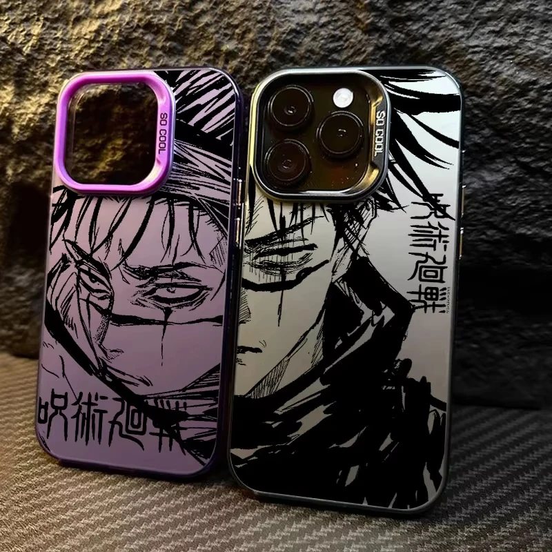 أنيمي كوكه لابل آيفون 17 16 14 15 13 12 11 برو ماكس Jujutsu Kaisen Choso ART حافظة 15 Plus 16e 17Air غطاء هاتف مقاوم للصدمات