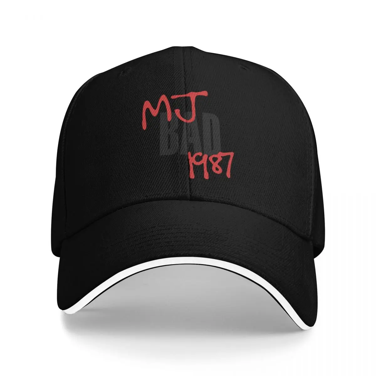 MJ Bad 1987 Baseball Cap New In The Hat Beach Bag Women's Beach Visor Men's
