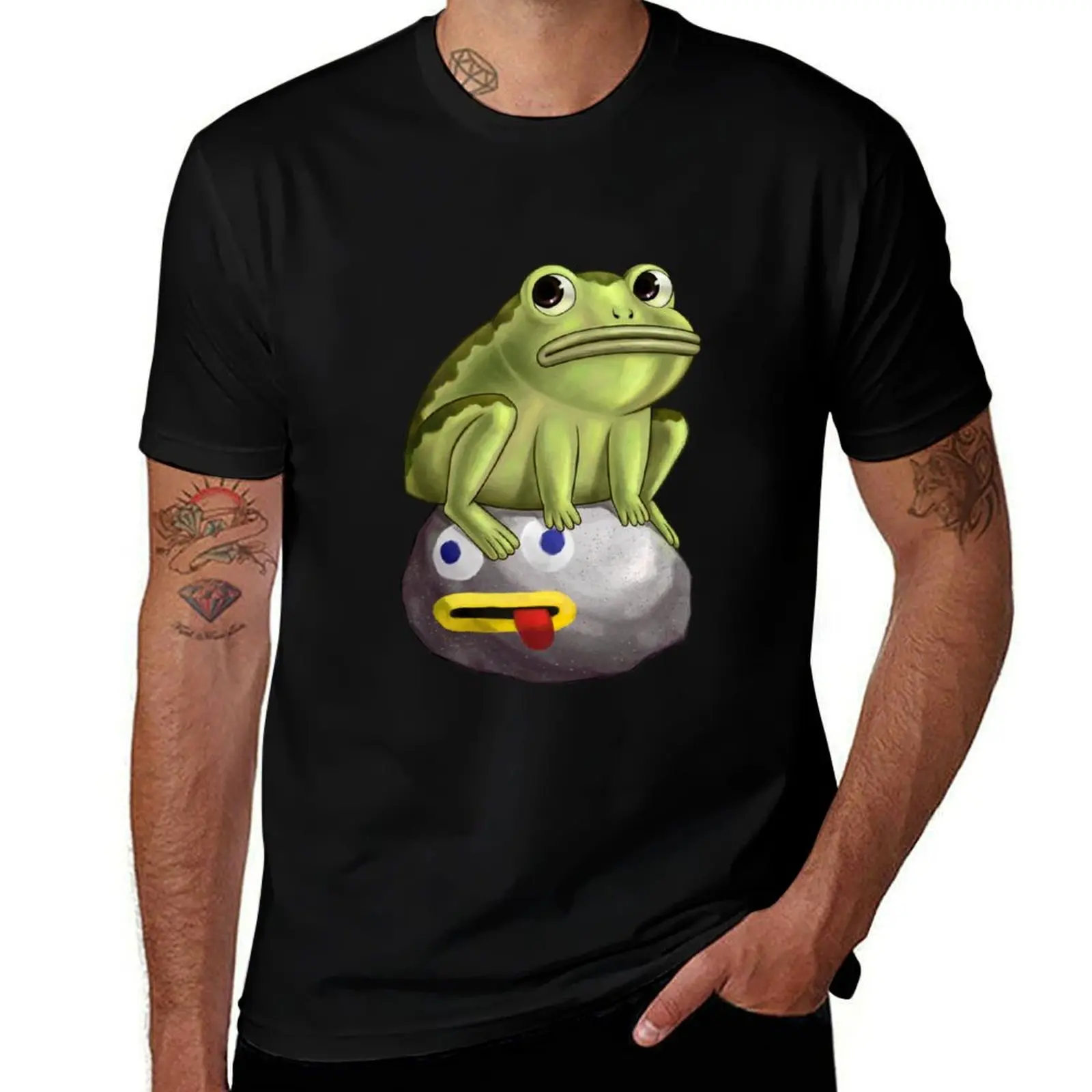 

Frog Fact T-Shirt black cotton t-shirt plain for man package t shirts for man graphic funny cotton t shirt man T-Shirt