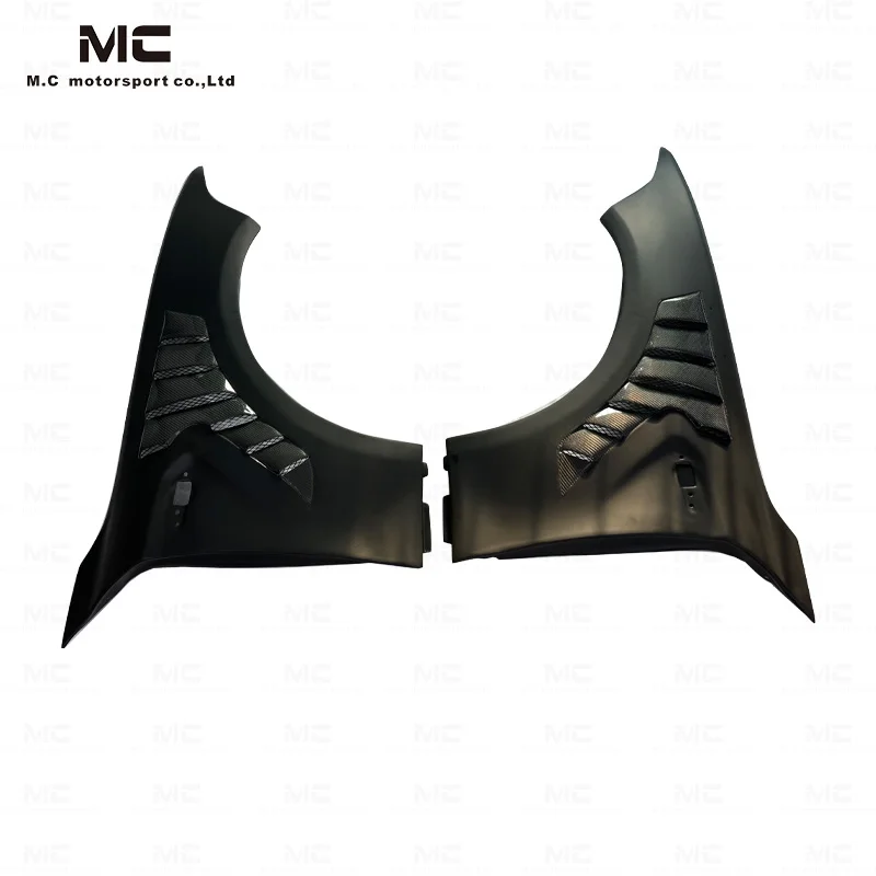 Half Carbon Fiber M2M2C F87 Side Front Fender Flares OE for BMW 2 Series BMW F87 M2 M2C 2D Hlaf carbon