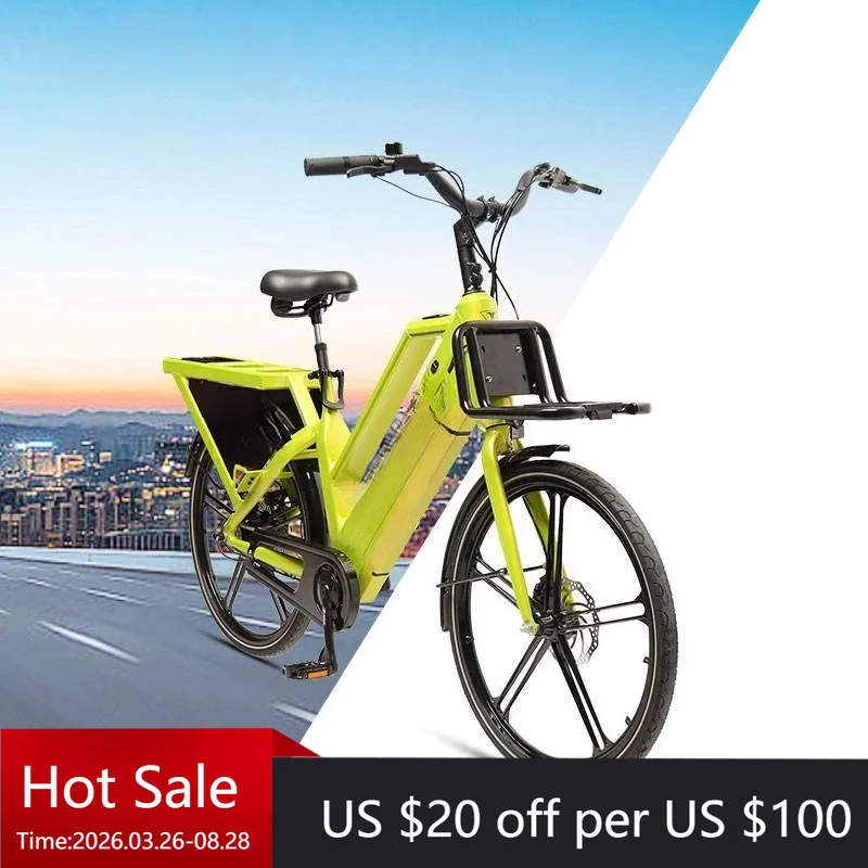 

Tc TXED Single Speed Hydraulic Disc Brake 48V Electric Bike, Alloy Frame, Lithium Battery, Household Electric Cargo Bike For Sal