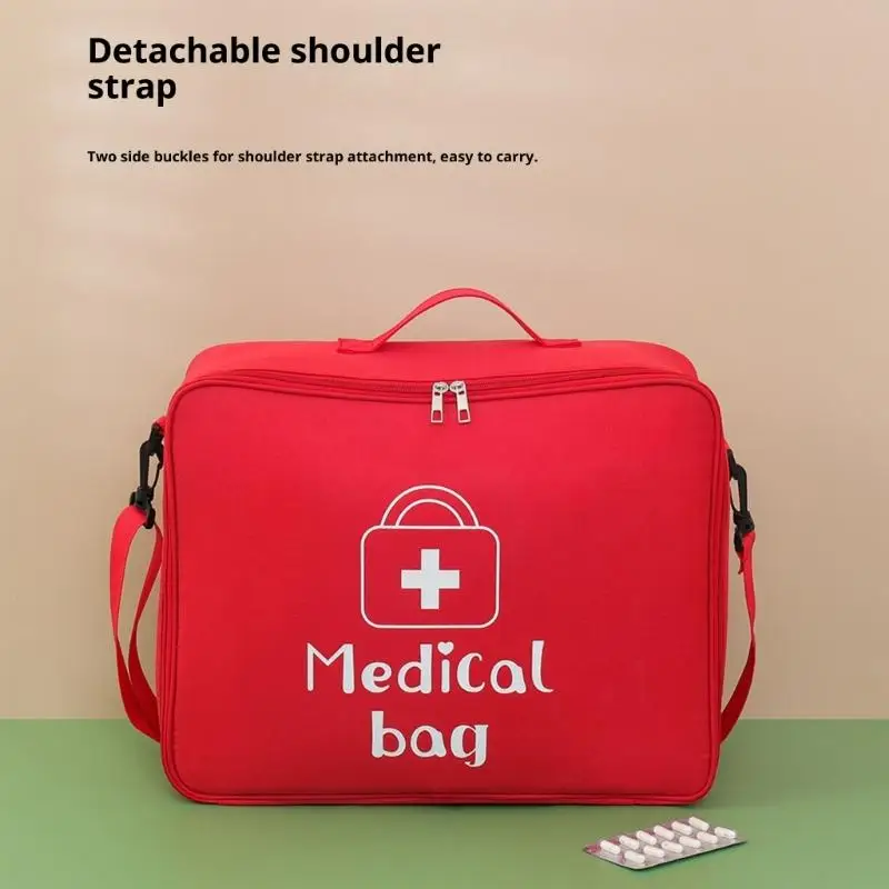 medicina emergência à prova choque, organizadores, material oxford à prova d&#039;água com divisórias internas para e