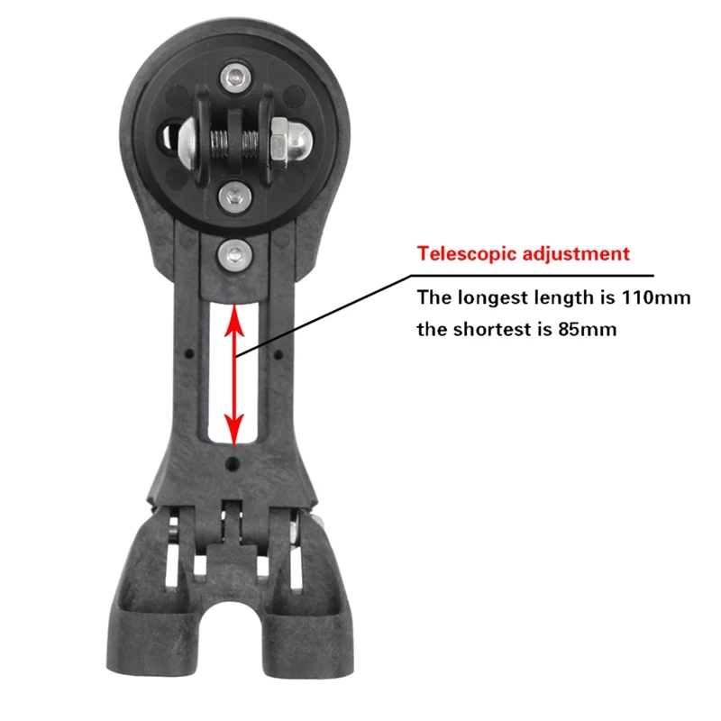 Imagem -05 - Bike Handlebar Stem Holder Computer Mount Suporte para Garmin Bryton Wahoo Giant Câmera de Luz Montagens de Bicicleta
