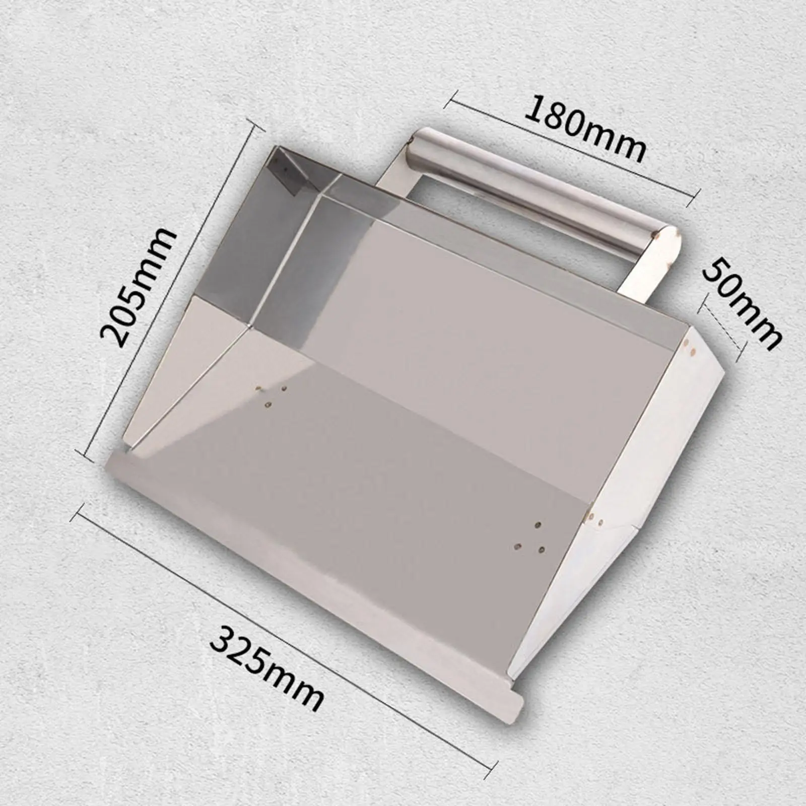 Cazzuola per calcestruzzo, intonaco per calcestruzzo, acciaio inossidabile, intonaco per intonaco per pareti in gesso per stucco in polvere portatile