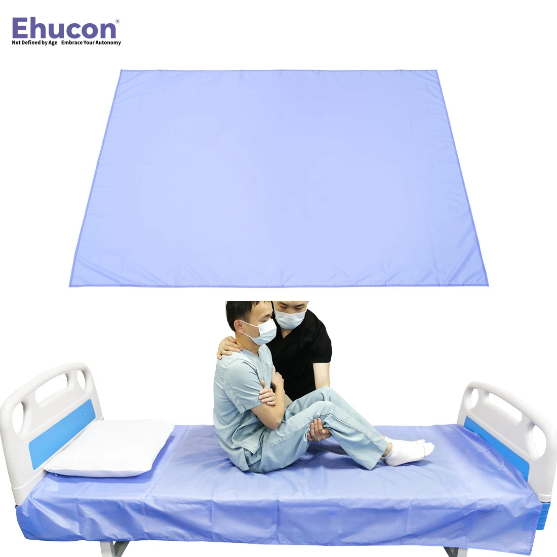 Ehucon Transfer Slide Sheet for Moving Patients Draw Ski Sheet and Sliding Board for Elderly Transfers in Cars Wheelchairs,Bed