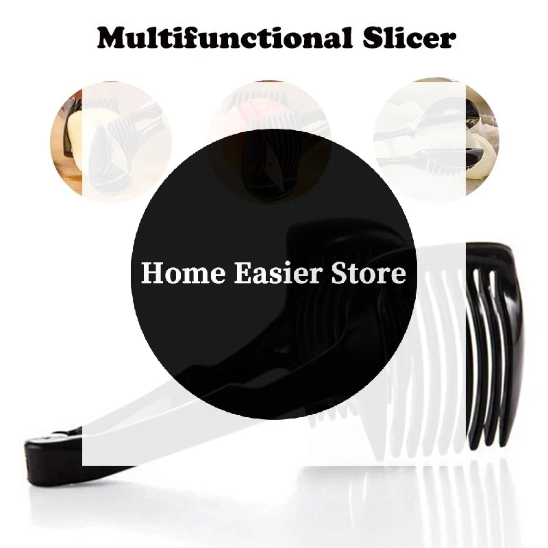 

Plastic Kitchen Handheld Orange Lemon Slicer Tomato Cutting Clip Fruit Slicer Onion Slicer KitchenItem Cutter Accessories Tool